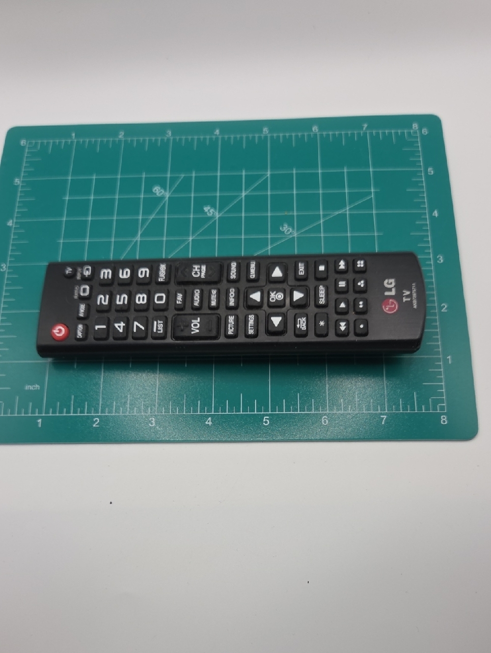 LG Black TV Remote Control - Replacement Remote for LG TVs